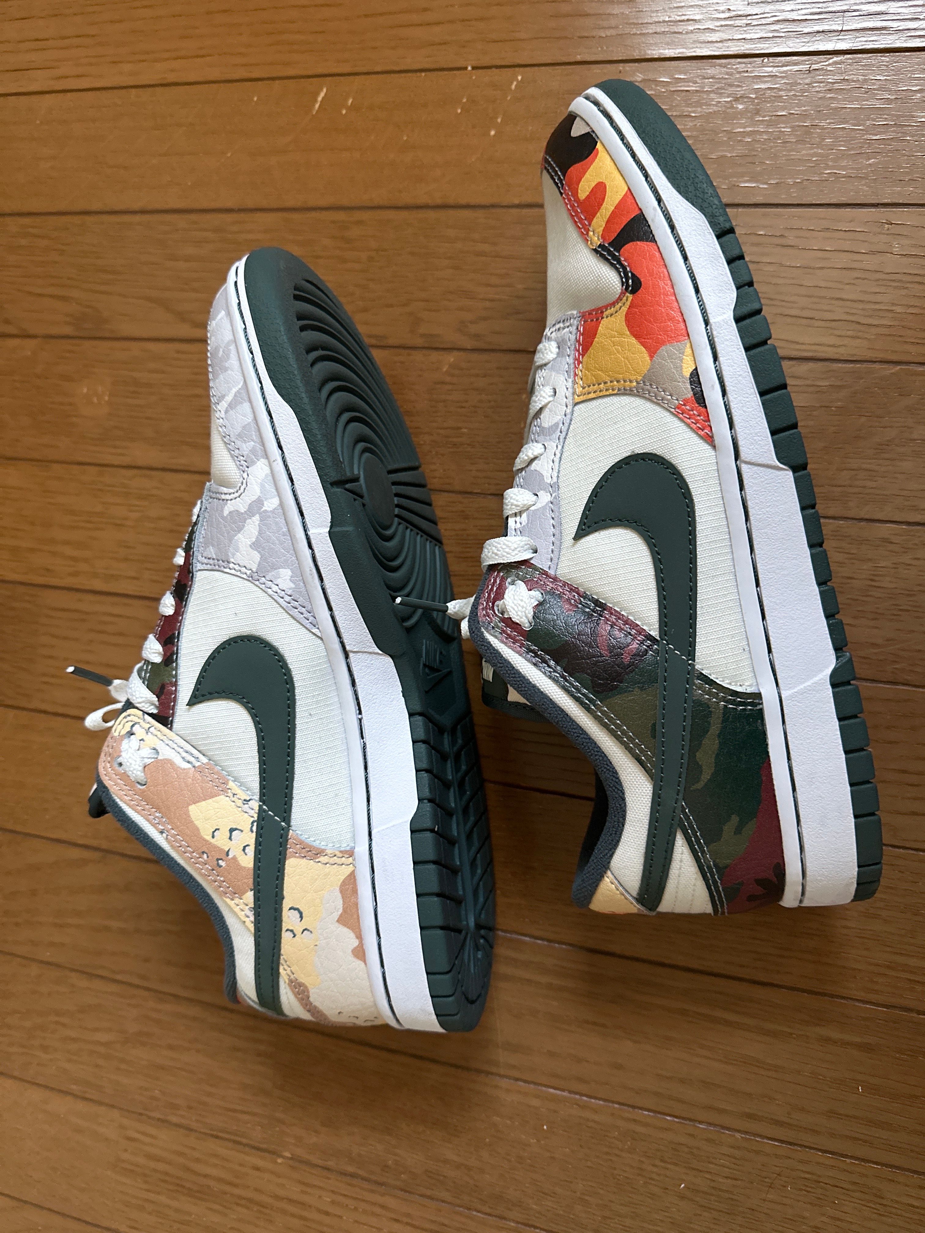 Nike Dunk Low "Sail Multi Camo"