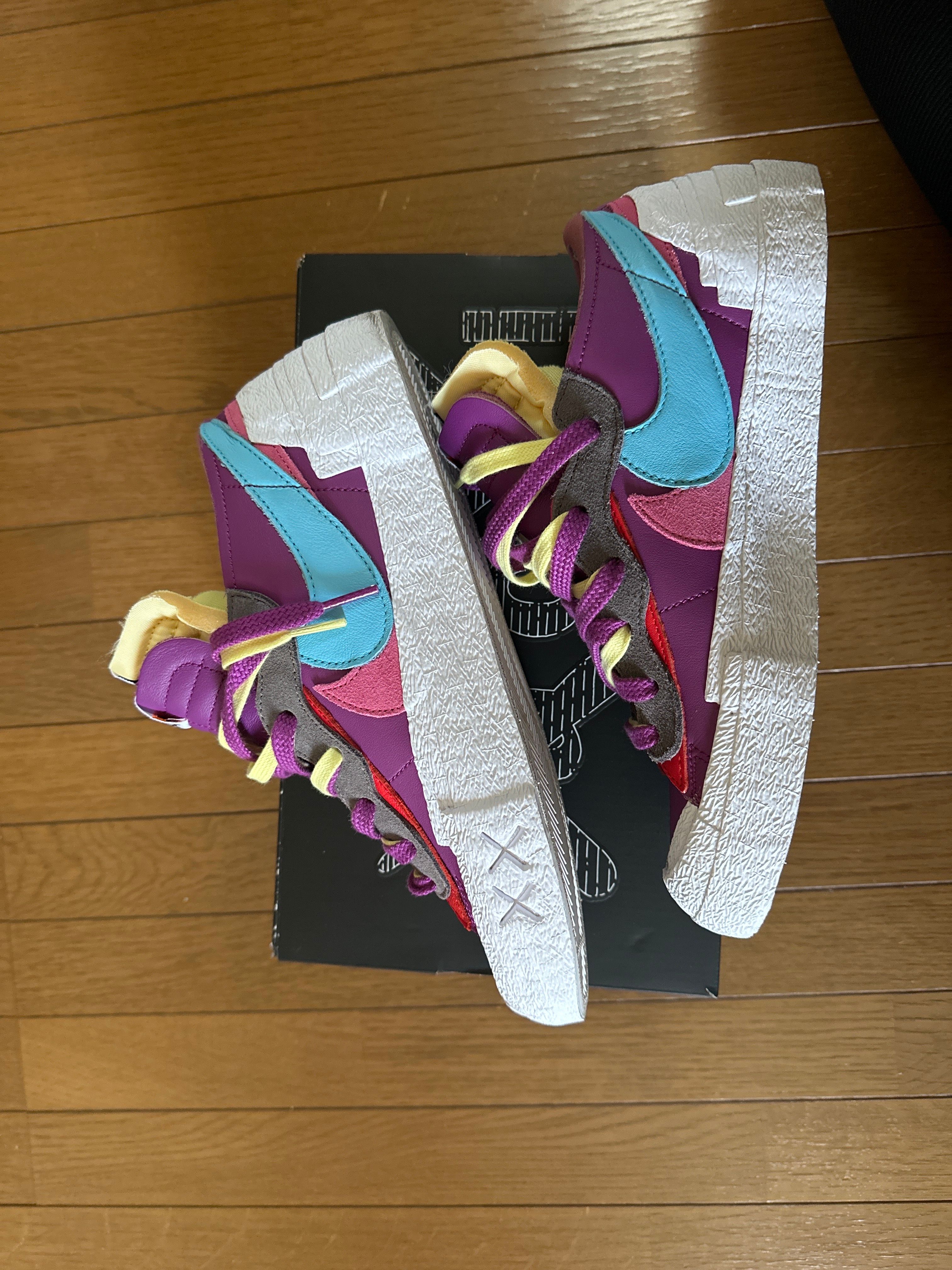 KAWS × sacai × Nike Blazer Low "Purple Dusk"