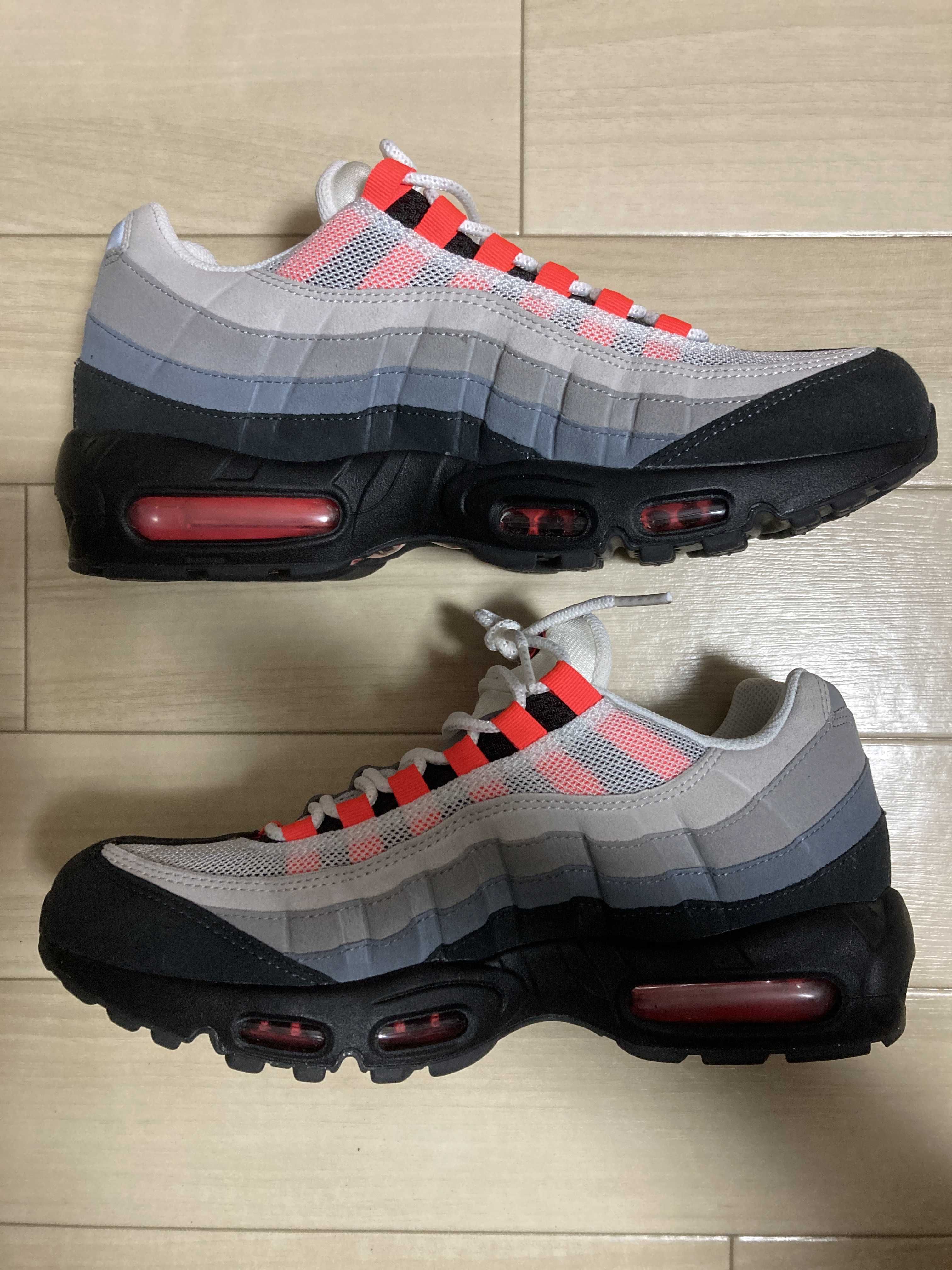 Nike Air Max 95 "White/Solar Red"