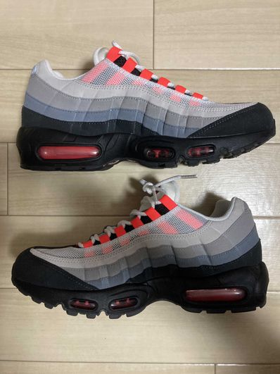Nike Air Max 95 "White/Solar Red"