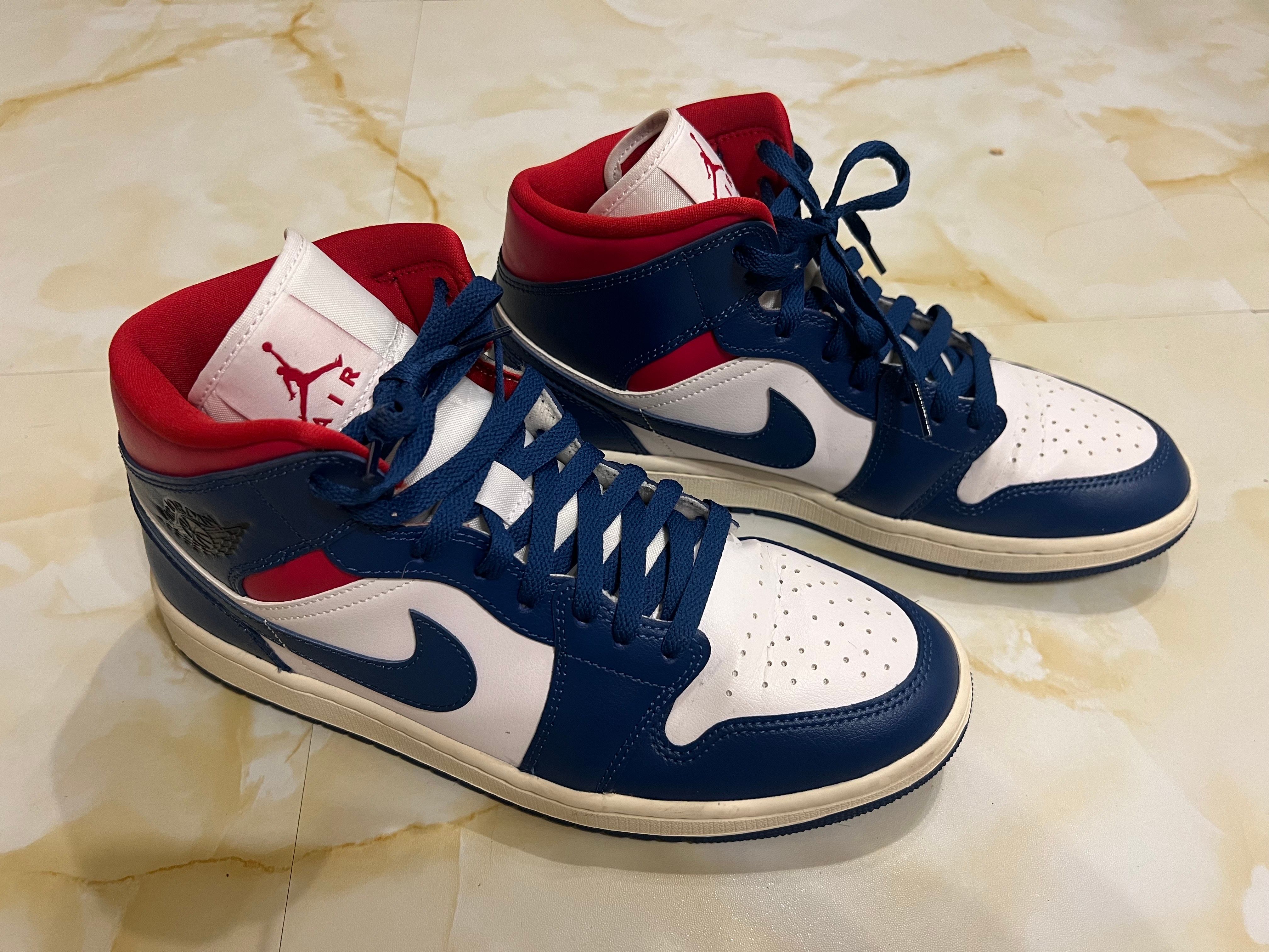 Nike Women's Air Jordan 1 Mid "French Blue"