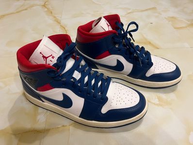 Nike Women's Air Jordan 1 Mid "French Blue"