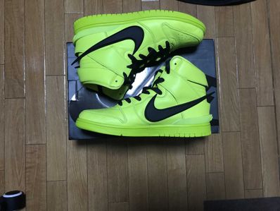 AMBUSH × NIKE DUNK HIGH "FLASH LIME"