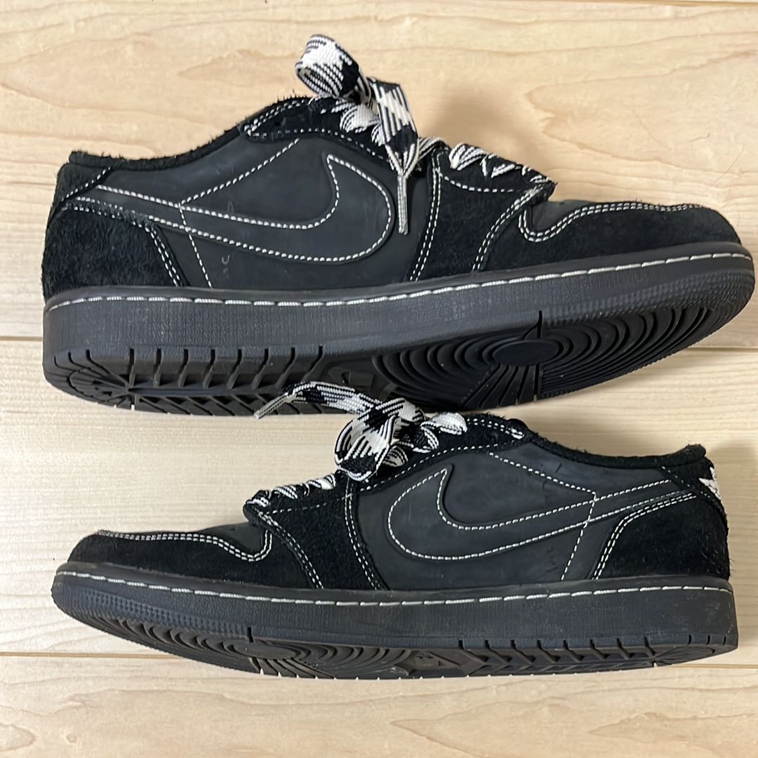 Travis Scott × Nike Air Jordan 1 Low OG SP "Black Phantom"