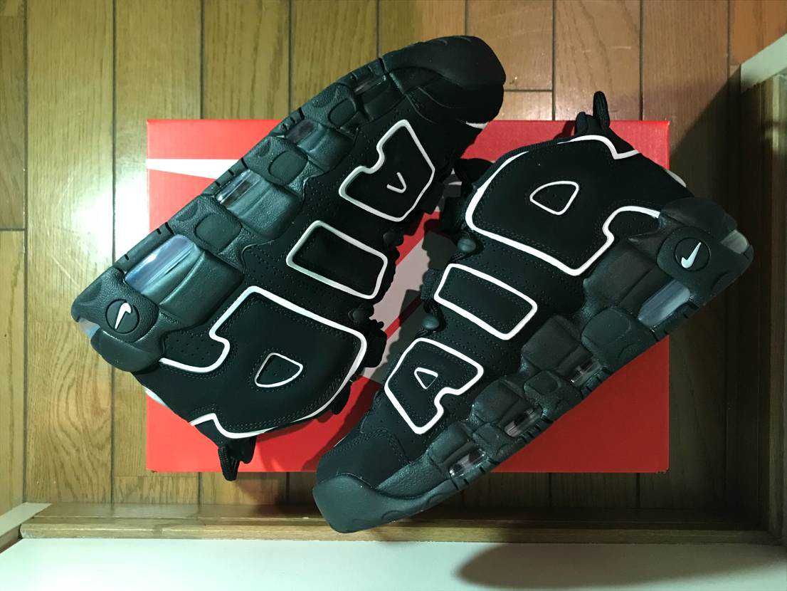 Nike Air More Uptempo "Black/White"(2020)