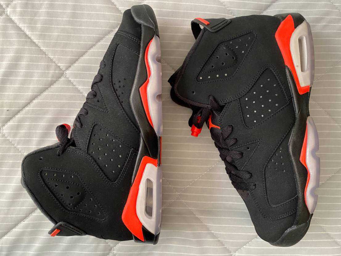 NIKE GS AIR JORDAN 6 RETRO "BLACK INFRARED" (2019)