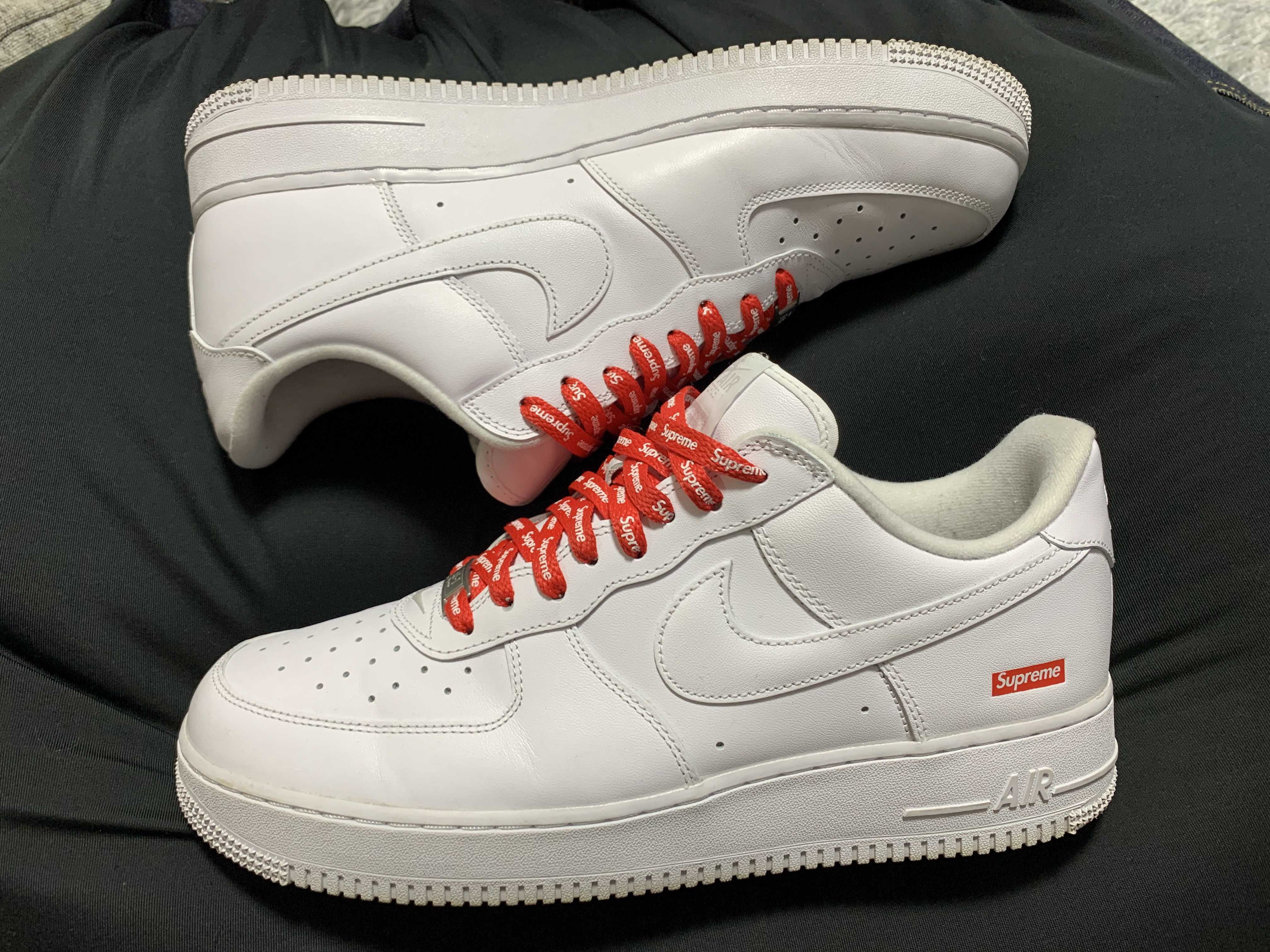 Supreme × Nike Air Force 1 Low "White"