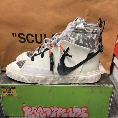 READYMADE × NIKE BLAZER MID "WHITE"