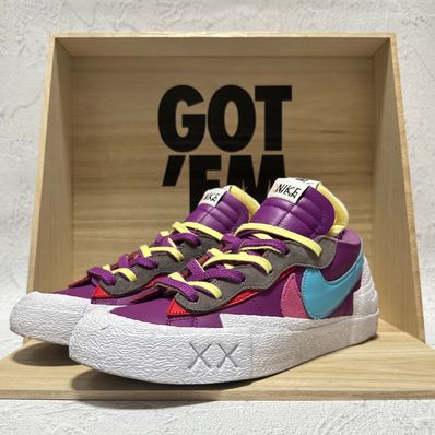 KAWS × sacai × Nike Blazer Low "Purple Dusk"