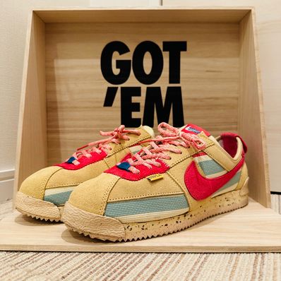 UNION × Nike Cortez "Red/Beige"