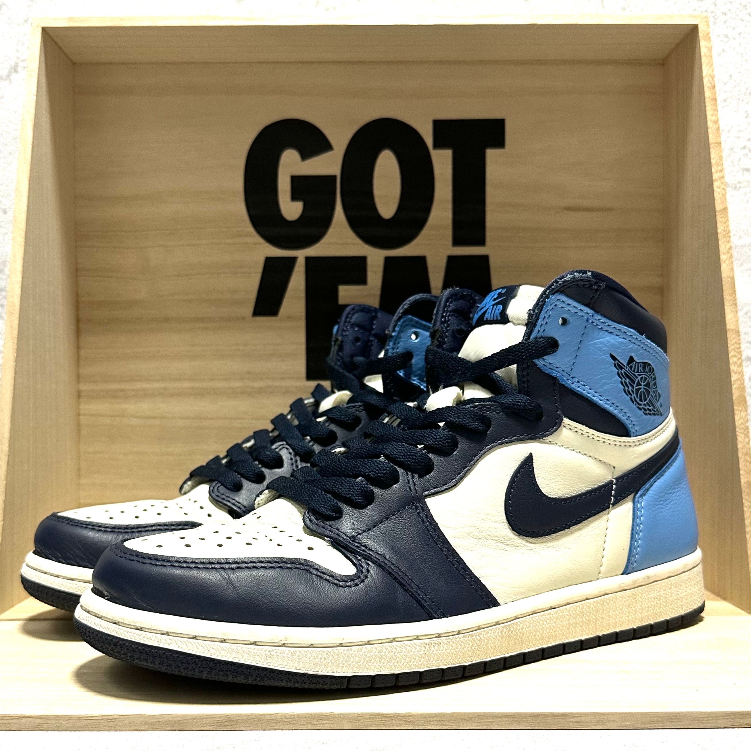 Nike Air Jordan 1 Retro High OG "Obsidian/University Blue"