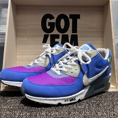 UNDEFEATED × Nike Air Max 90 "Blue/Purple"