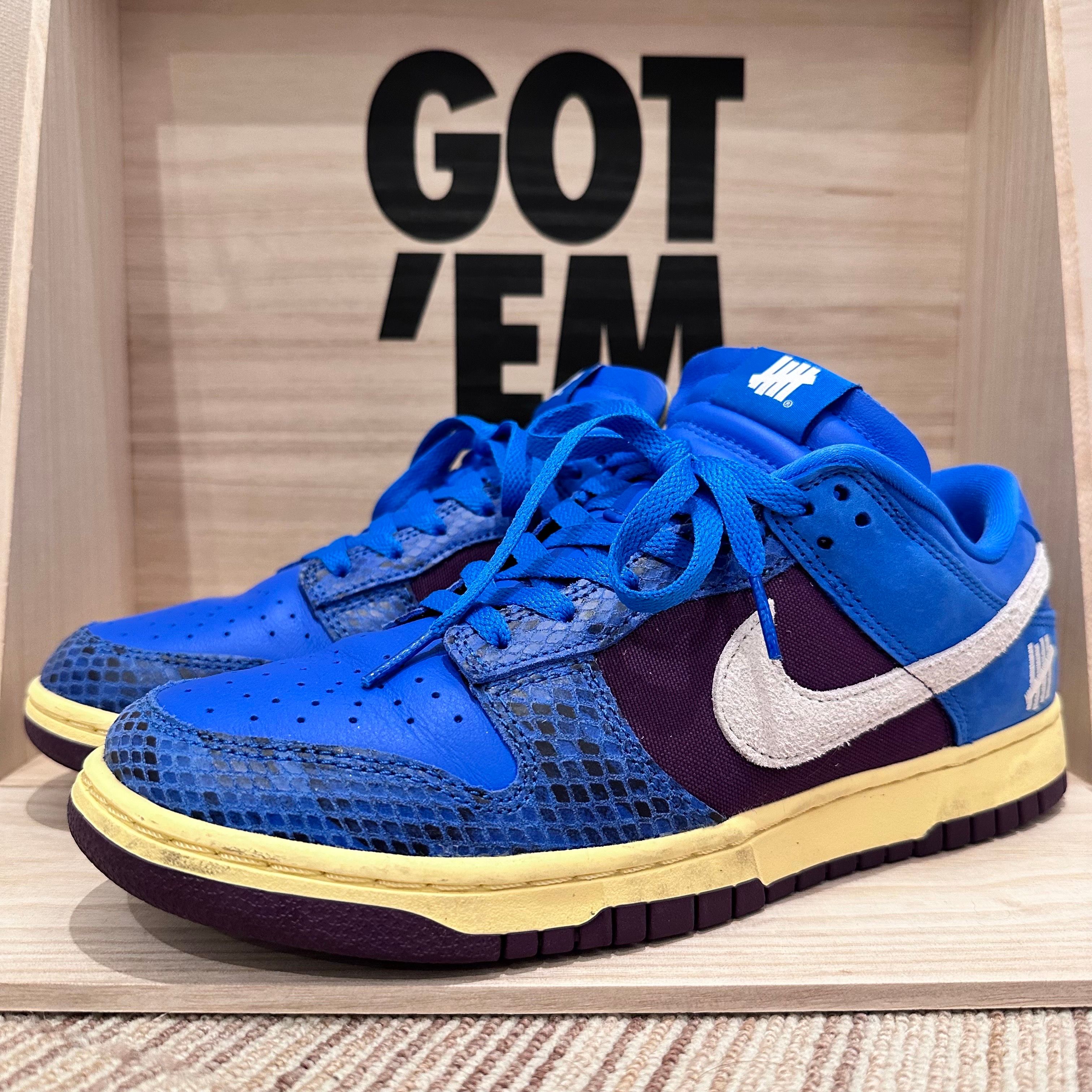 UNDEFEATED × Nike Dunk Low SP "Royal"