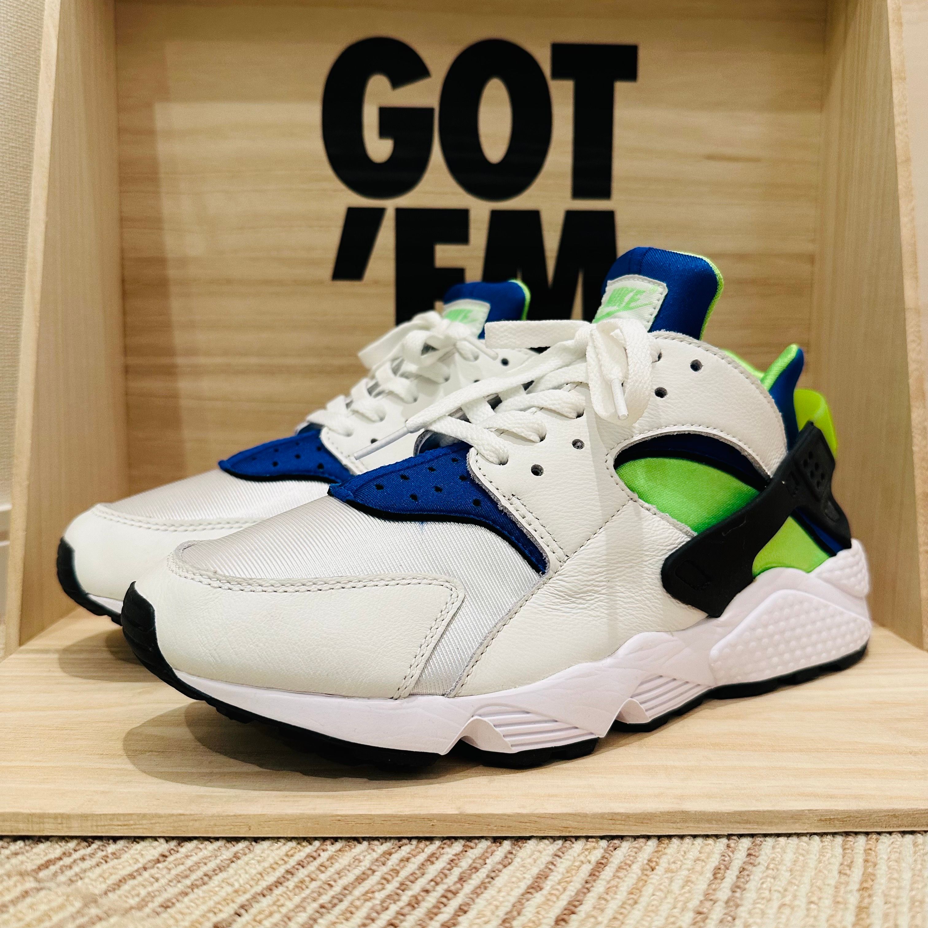 NIKE AIR HUARACHE "SCREAM GREEN"