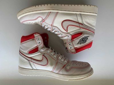 Nike Air Jordan 1 Retro High OG "Sail/University Red"