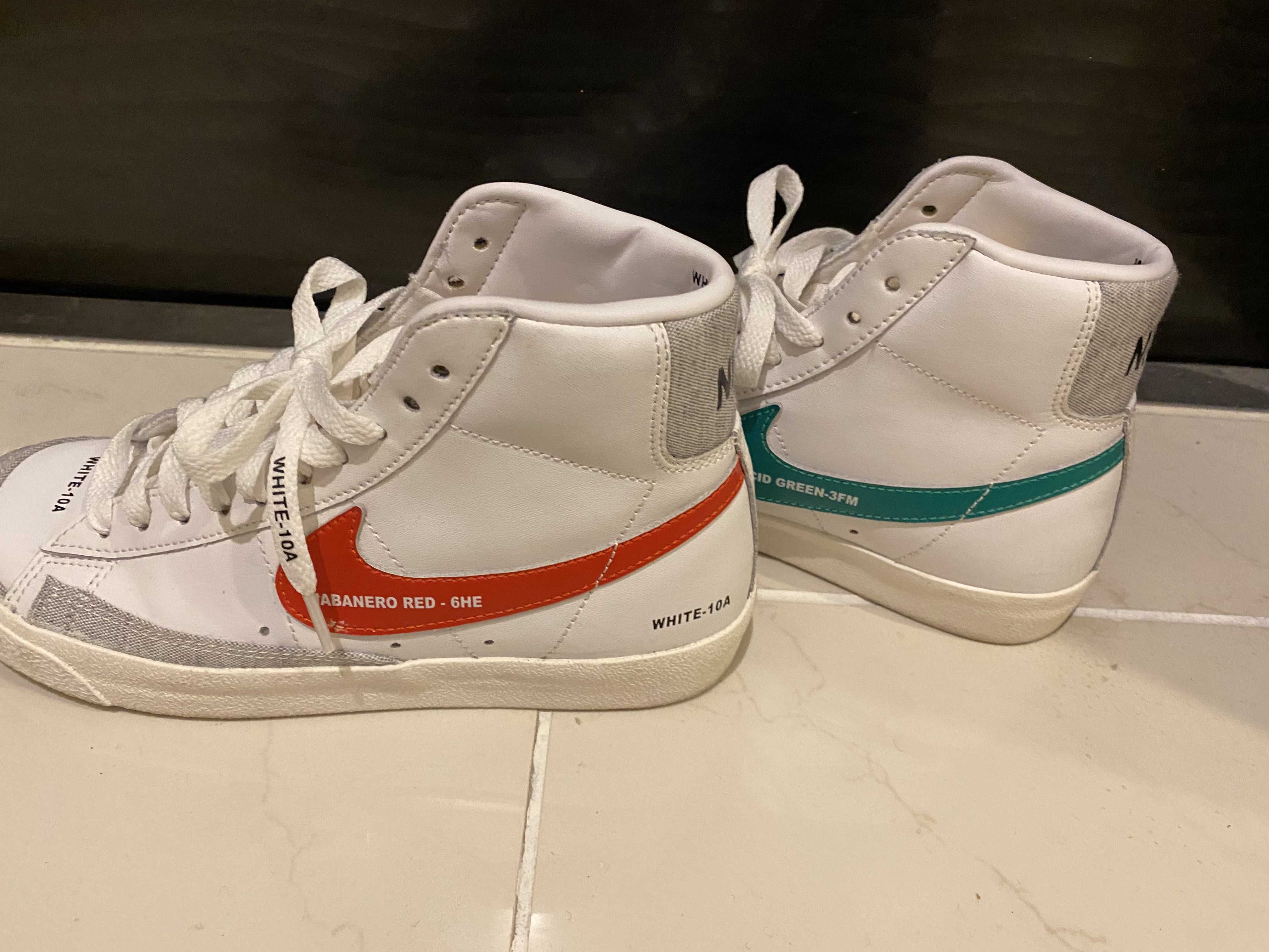 NIKE Women's MID BLAZER 77 "WHITE"