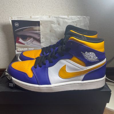 Nike Air Jordan 1 Mid "Lakers"