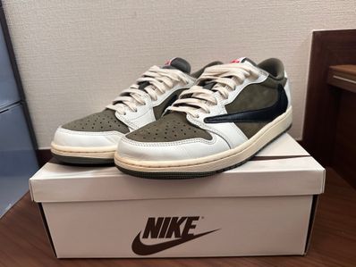 Travis Scott × Nike Air Jordan 1 Low OG SP "Reverse Olive"