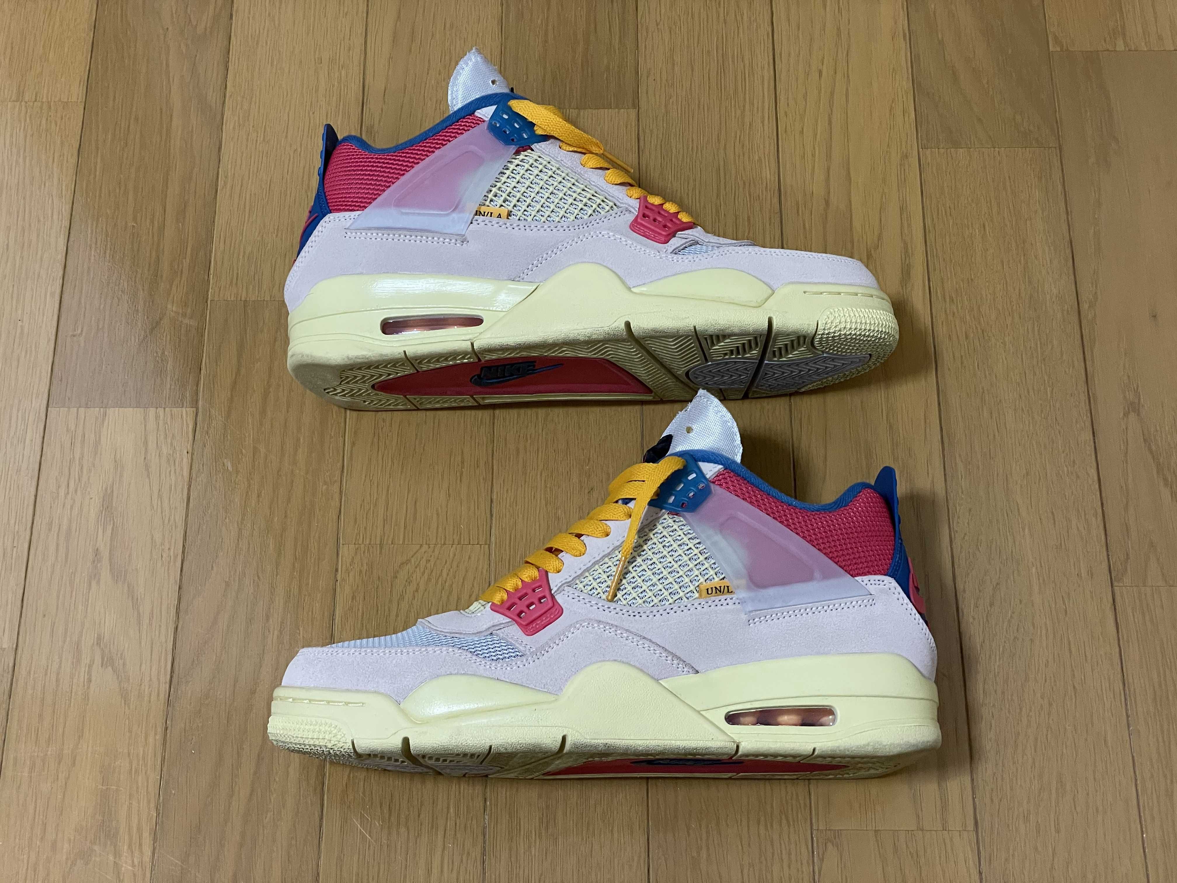 UNION × Nike Air Jordan 4 SP "Guava Ice/Light Fusion Red"