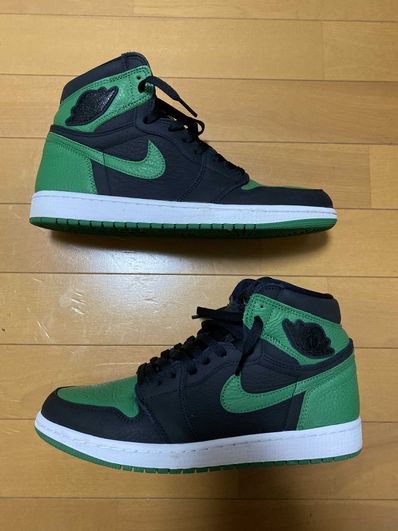 Nike Air Jordan 1 Retro High OG "Black/Pine Green" (2020)