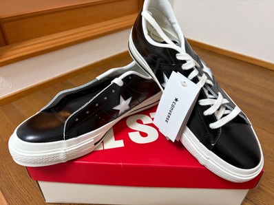 Converse One Star J "Black/White"