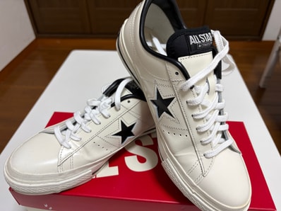 Converse One Star J "White/Black"