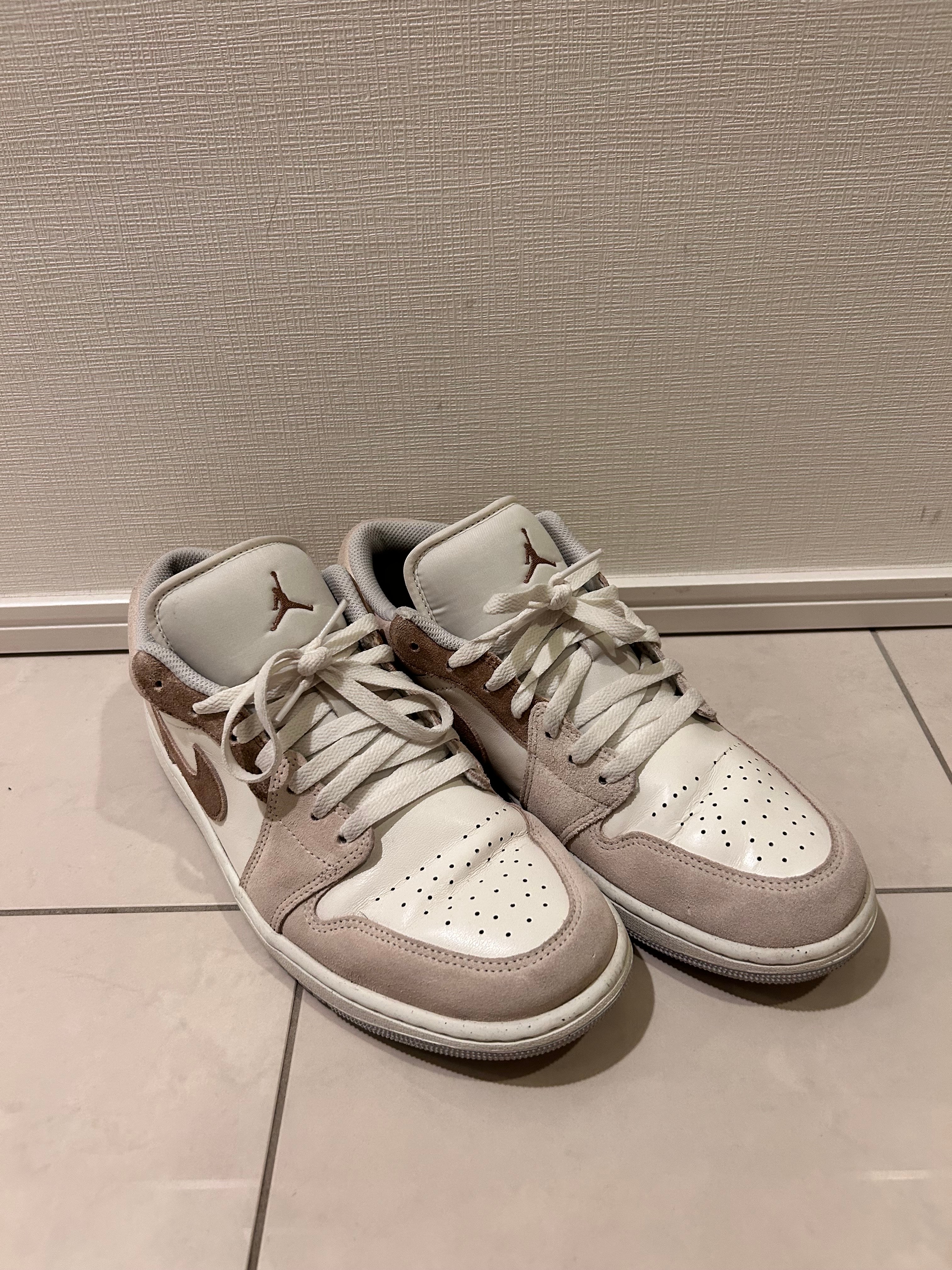 NIke Air Jordan 1 Low "Light Bone/Archaeo Brown/Sail/Neutral Grey"