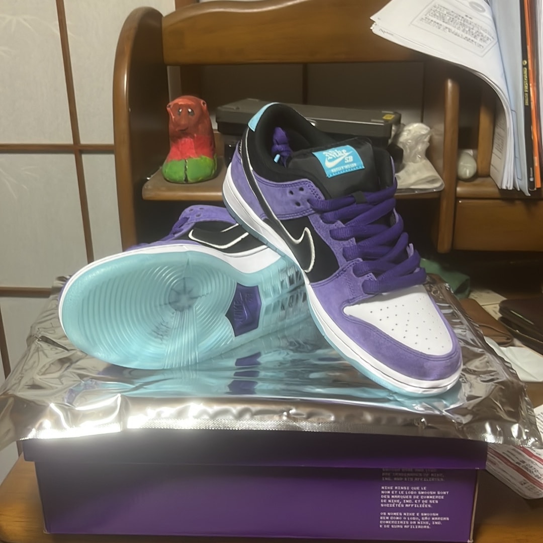 Hayley Wilson × Nike SB Dunk Low Pro "Black and Court Purple"
