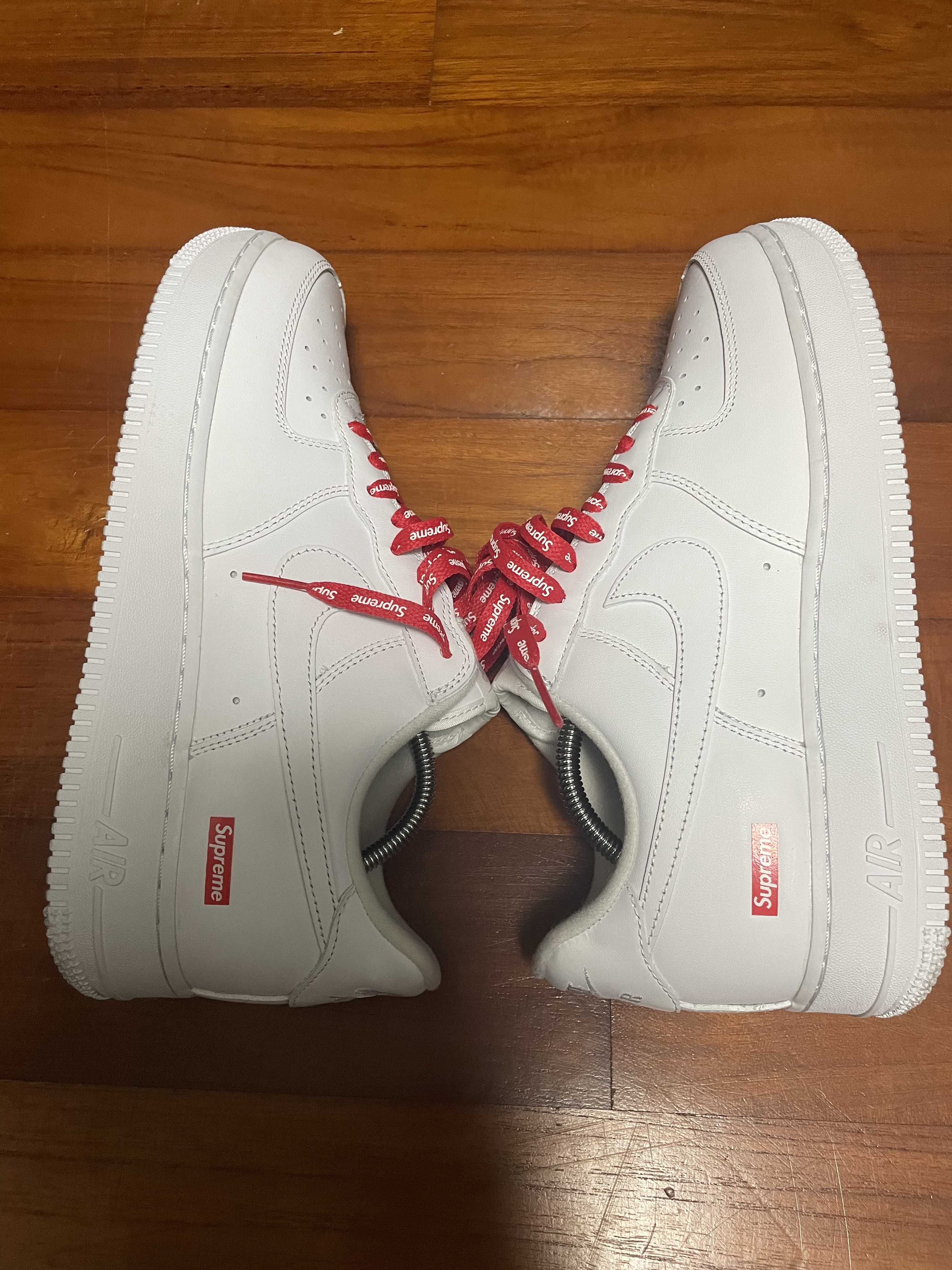 Supreme × Nike Air Force 1 Low "White"