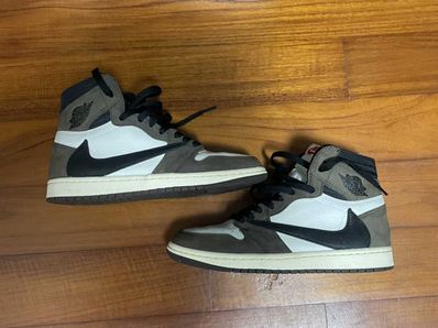 Travis Scott × Nike Air Jordan 1 Retro High OG TS SP "Sail/Dark Mocha"