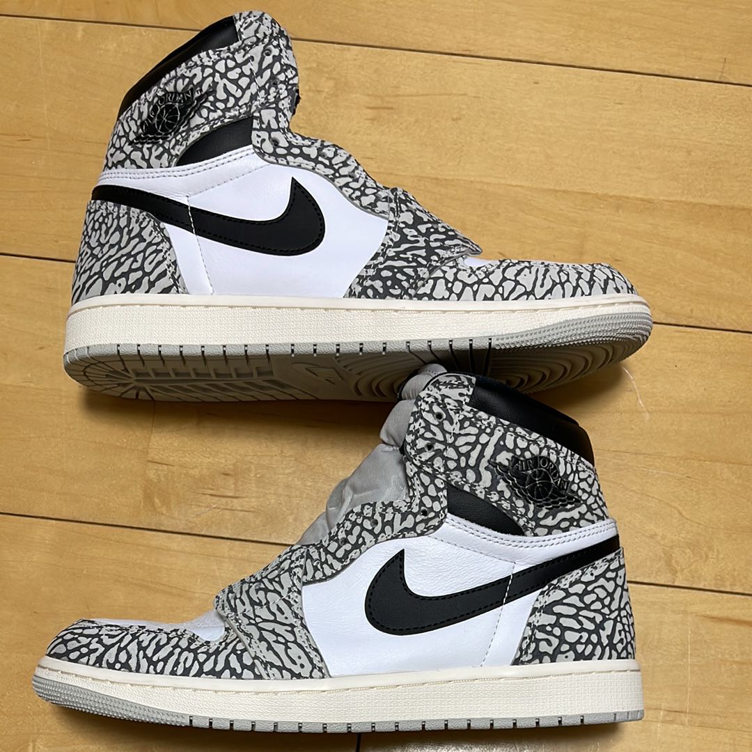 Nike Air Jordan 1 High OG "White Cement/Safari"