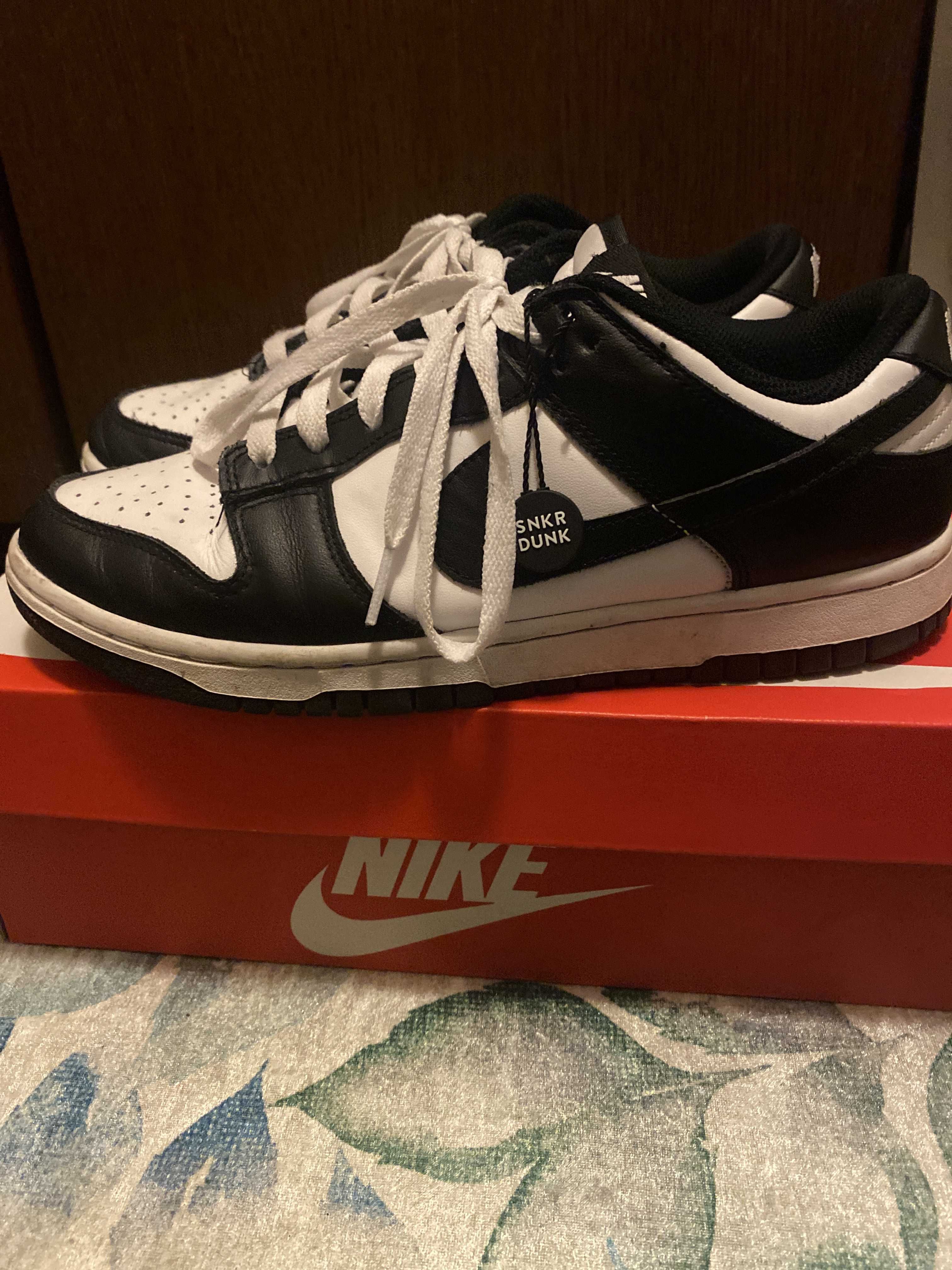 Nike Women's Dunk Low "White/Black"