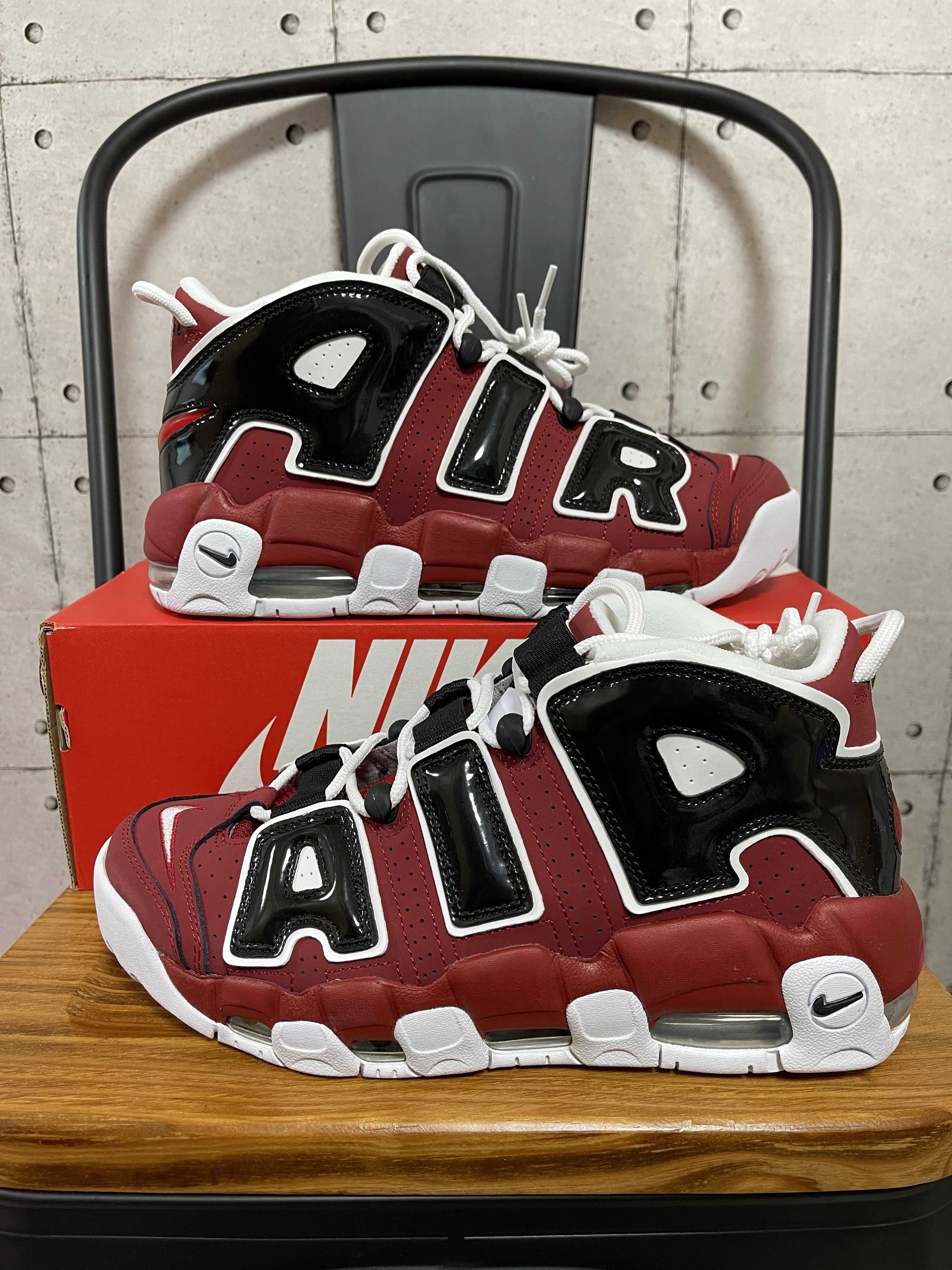 Nike Air More Uptempo ’96 "Black and Varsity Red" (2021)
