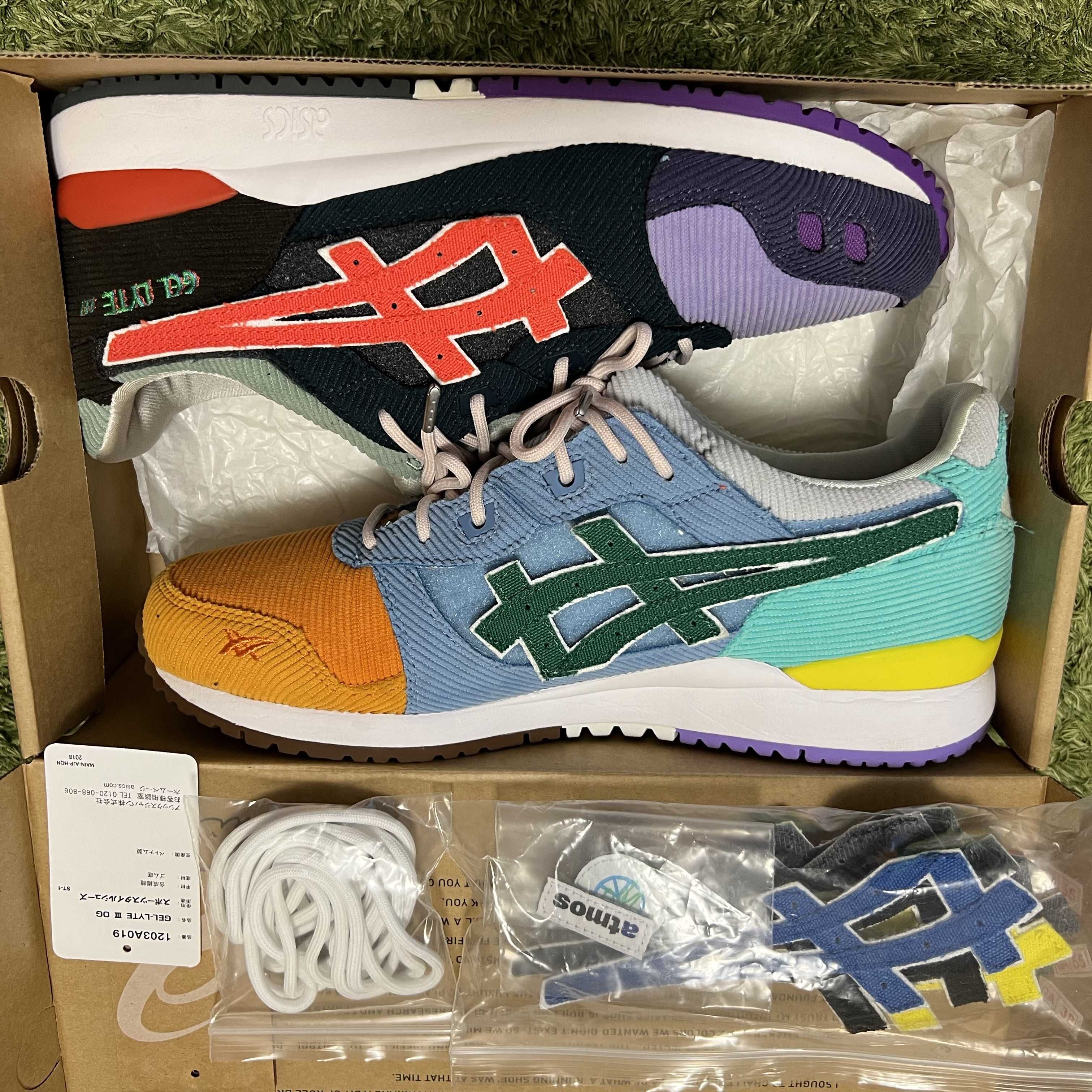Sean Wotherspoon × atmos × Asics Gel-Lyte 3 OG "Multi"