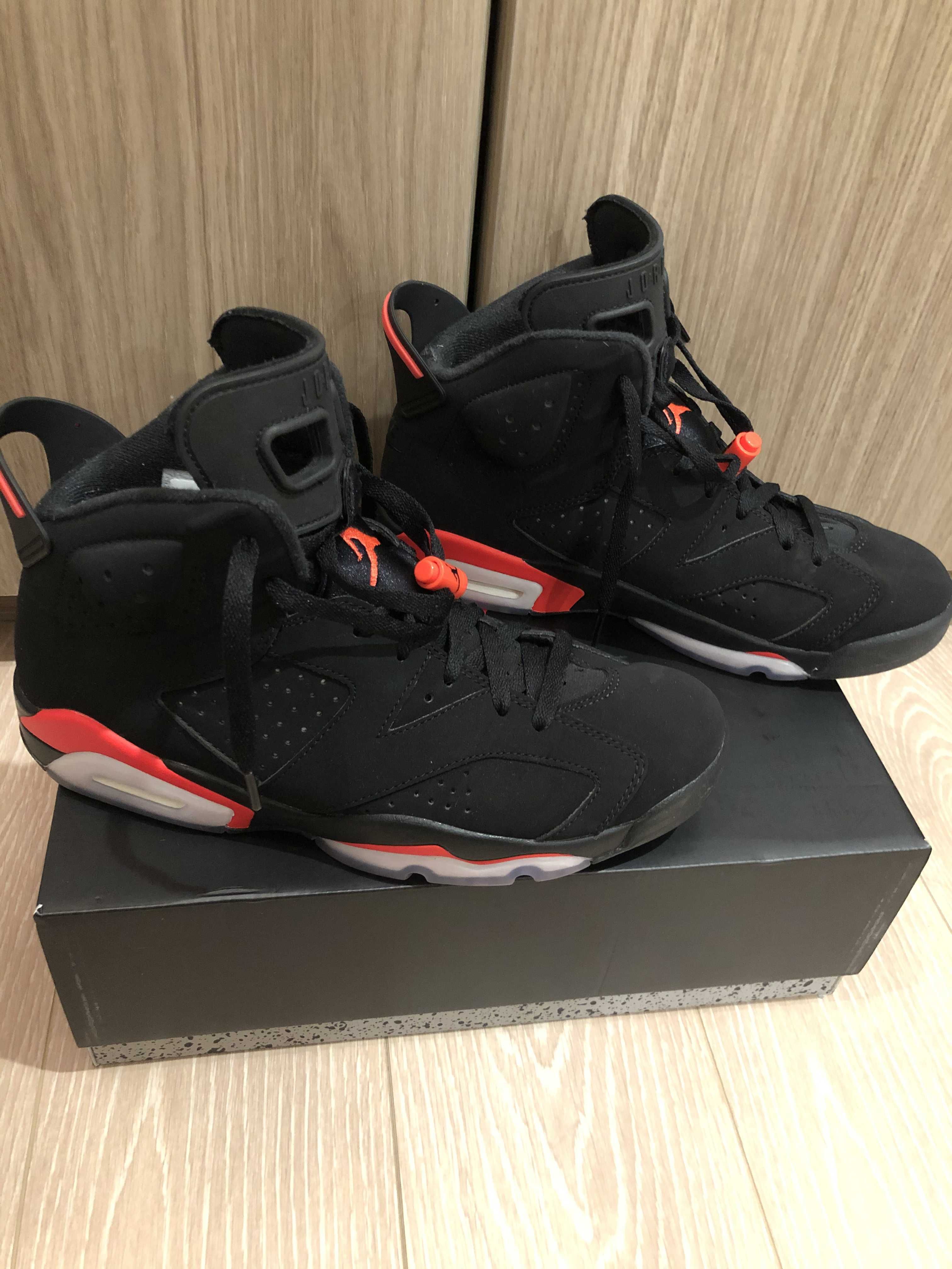 Nike Air Jordan 6 Retro OG "Black/Infrared"