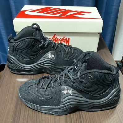 Stussy × Nike Air Penny 2 "Black"