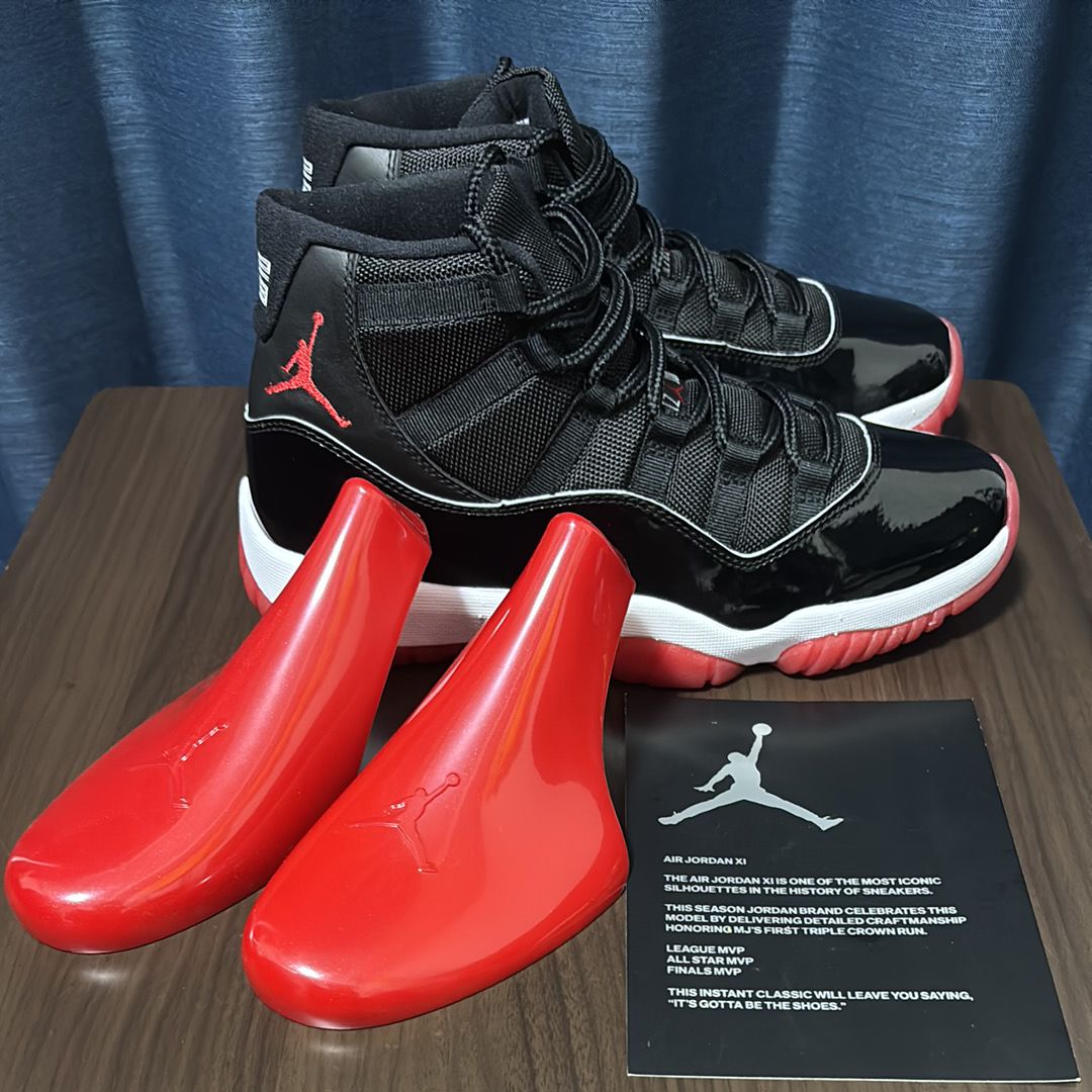 NIKE Air Jordan 11 ジョーダン11ブレッド27cm美中古 2025年最新】Yahoo!オークション -エアジョーダン11ブレッドの