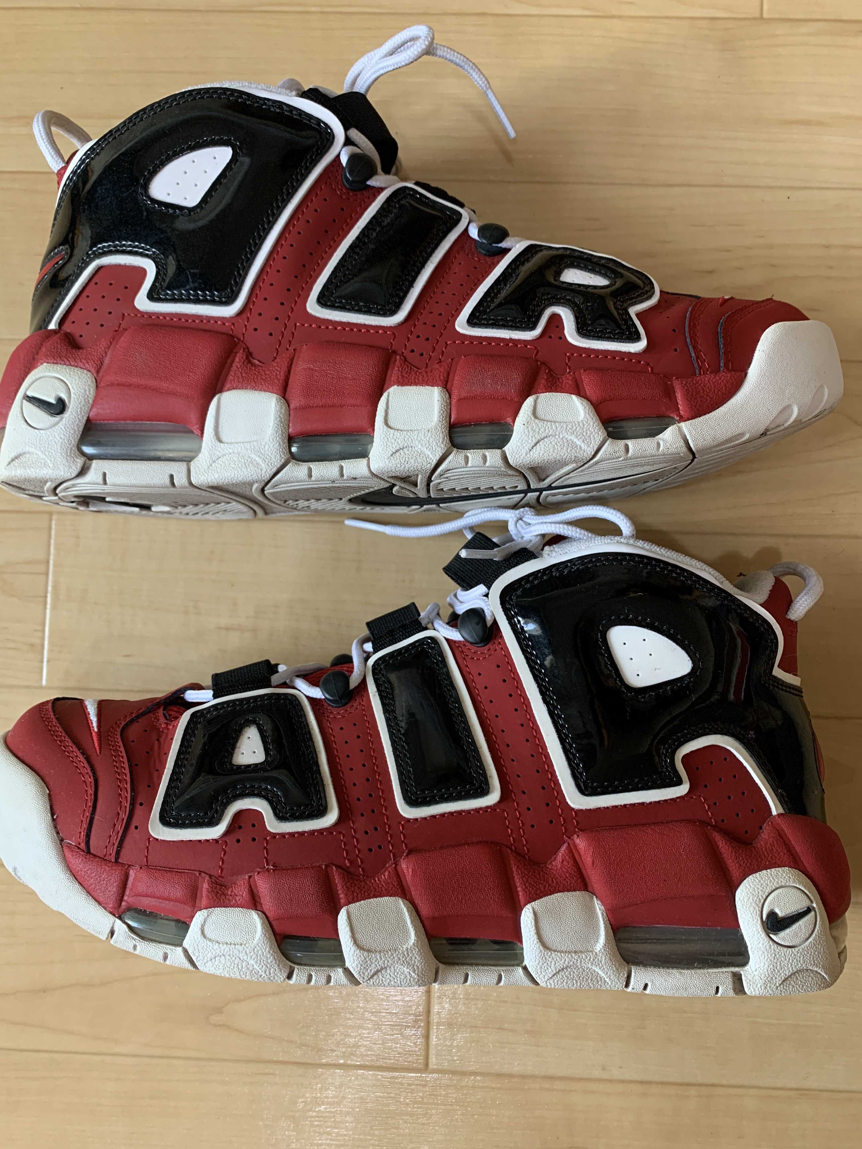 NIKE AIR MORE UPTEMPO ’96 "VARSITY RED/WHITE/BLACK"(2017)