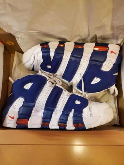 NIKE AIR MORE UPTEMPO 96 "WHITE/DEEP ROYAL BLUE"