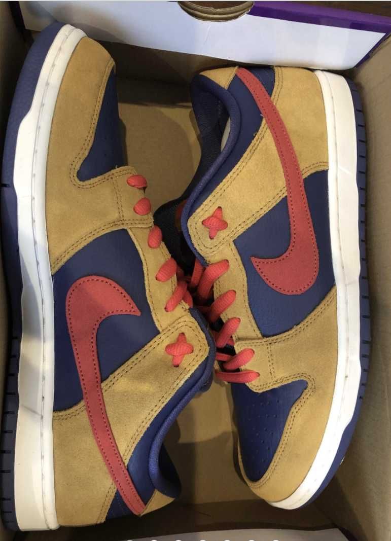 Nike SB Dunk Low Pro "Wheat and Purple"