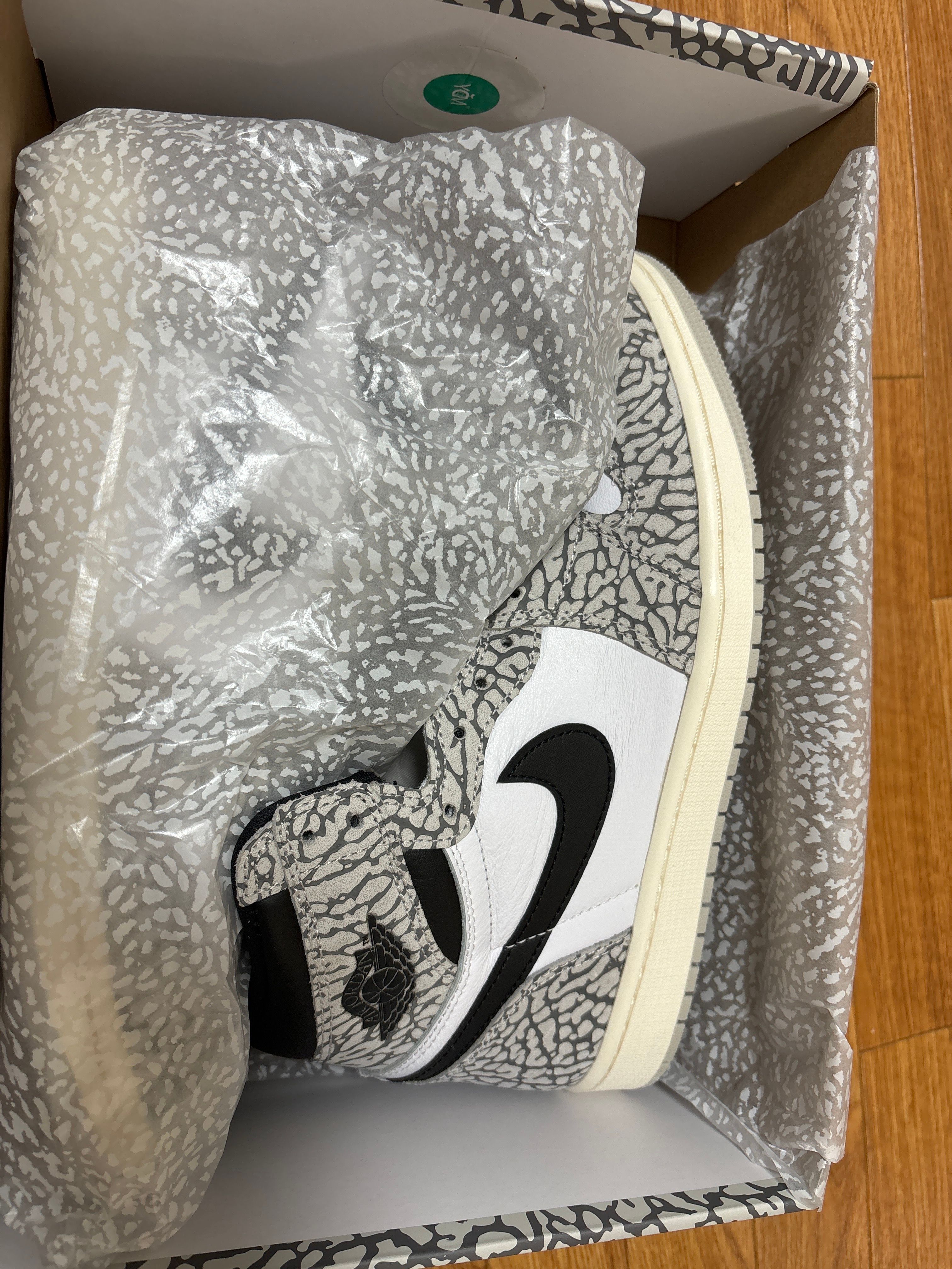 Nike Air Jordan 1 High OG "White Cement/Safari"