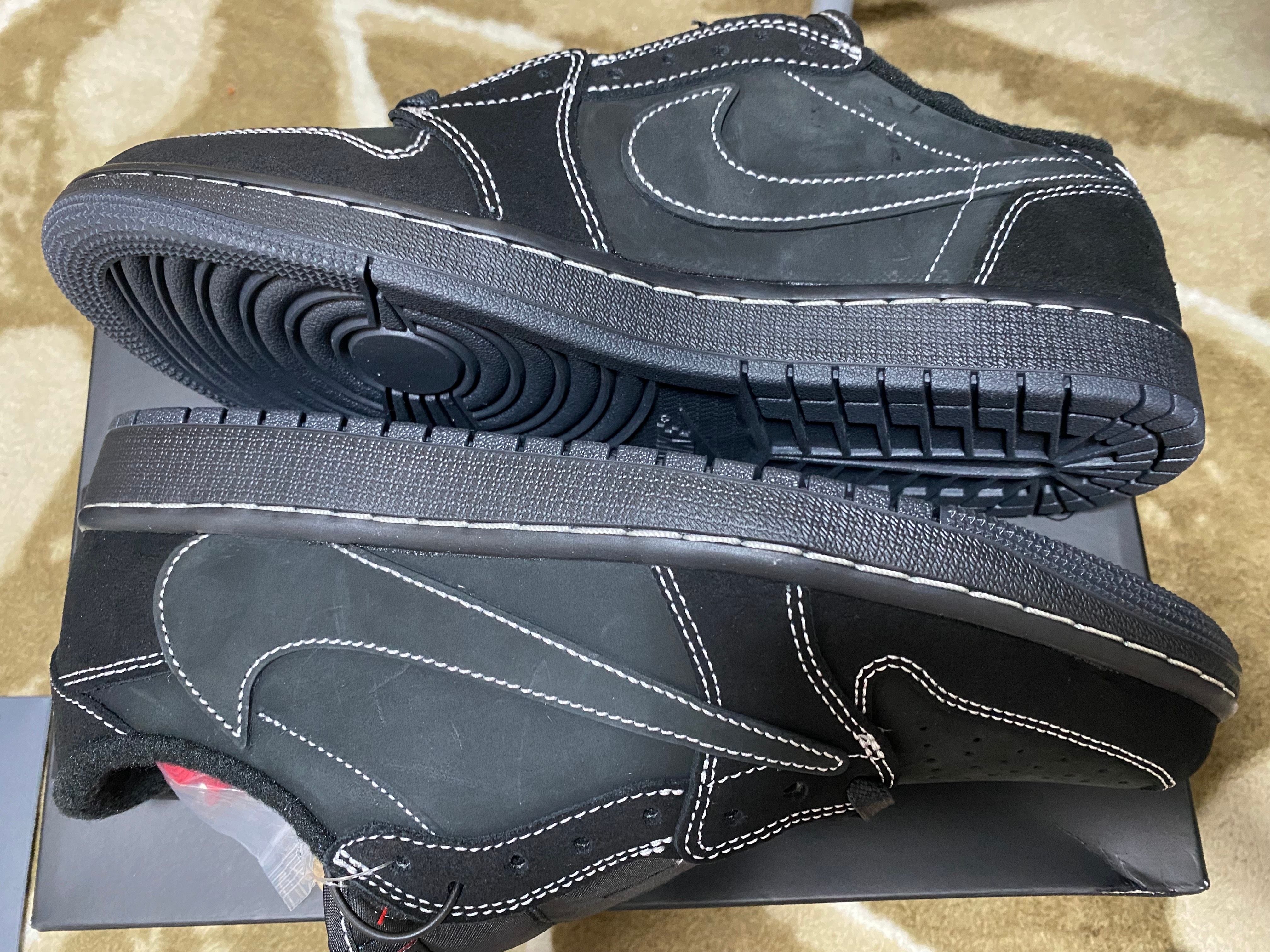 Travis Scott × Nike Air Jordan 1 Low OG SP "Black Phantom"