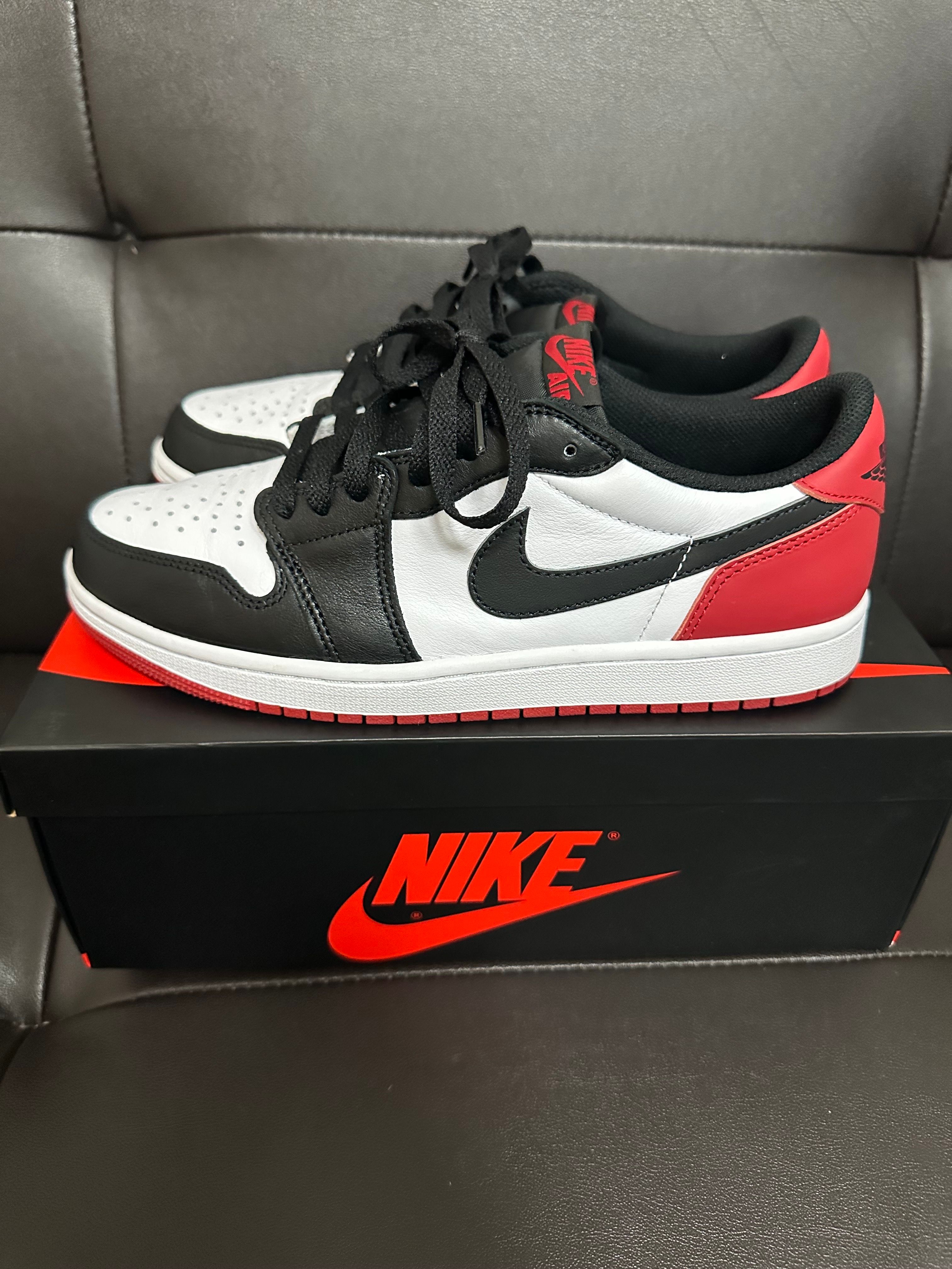Nike Air Jordan 1 Retro Low OG "Black Toe"