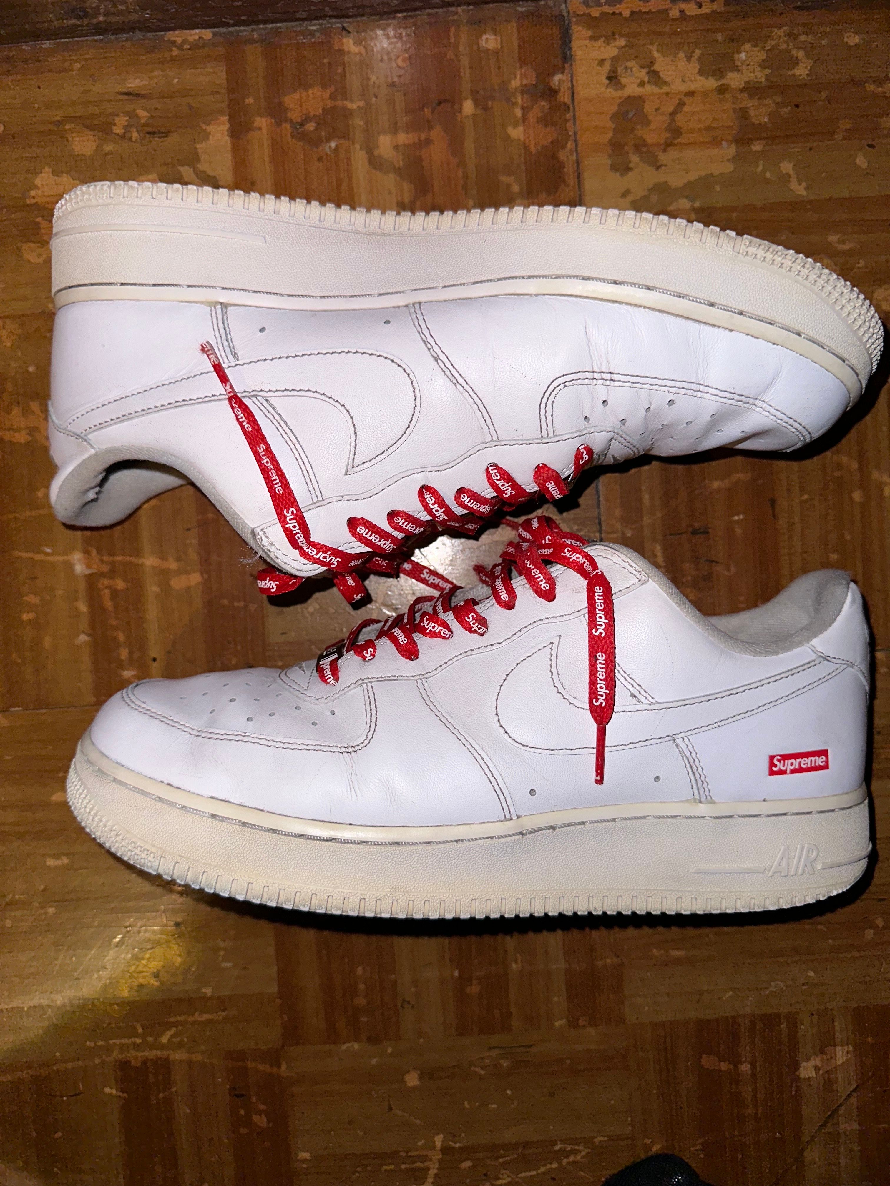 Supreme × Nike Air Force 1 Low "White"