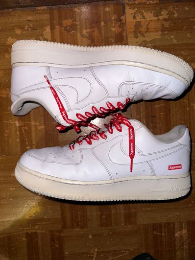 Supreme × Nike Air Force 1 Low "White"