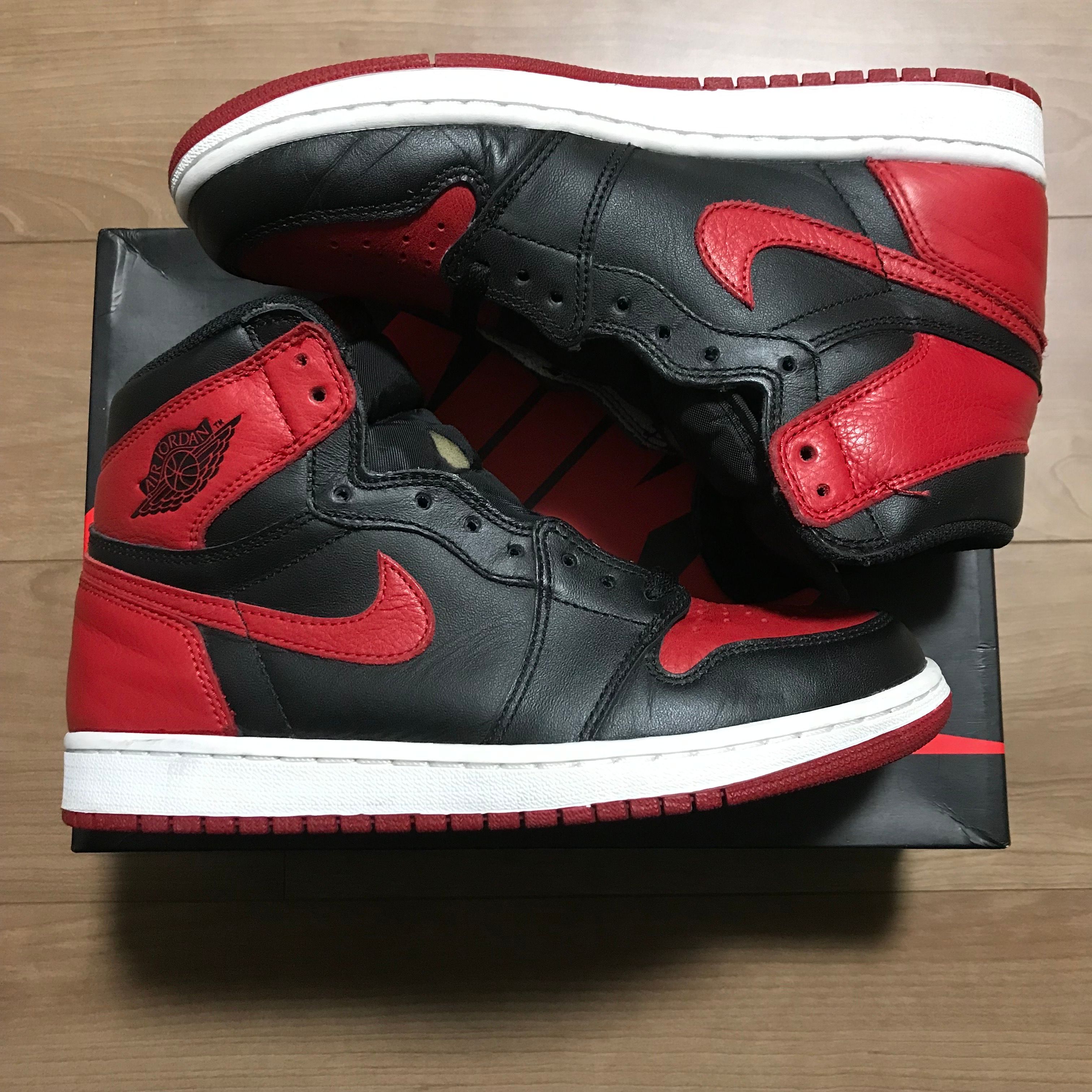 Nike Air Jordan 1 Retro High OG "Bred/Banned" (2016)