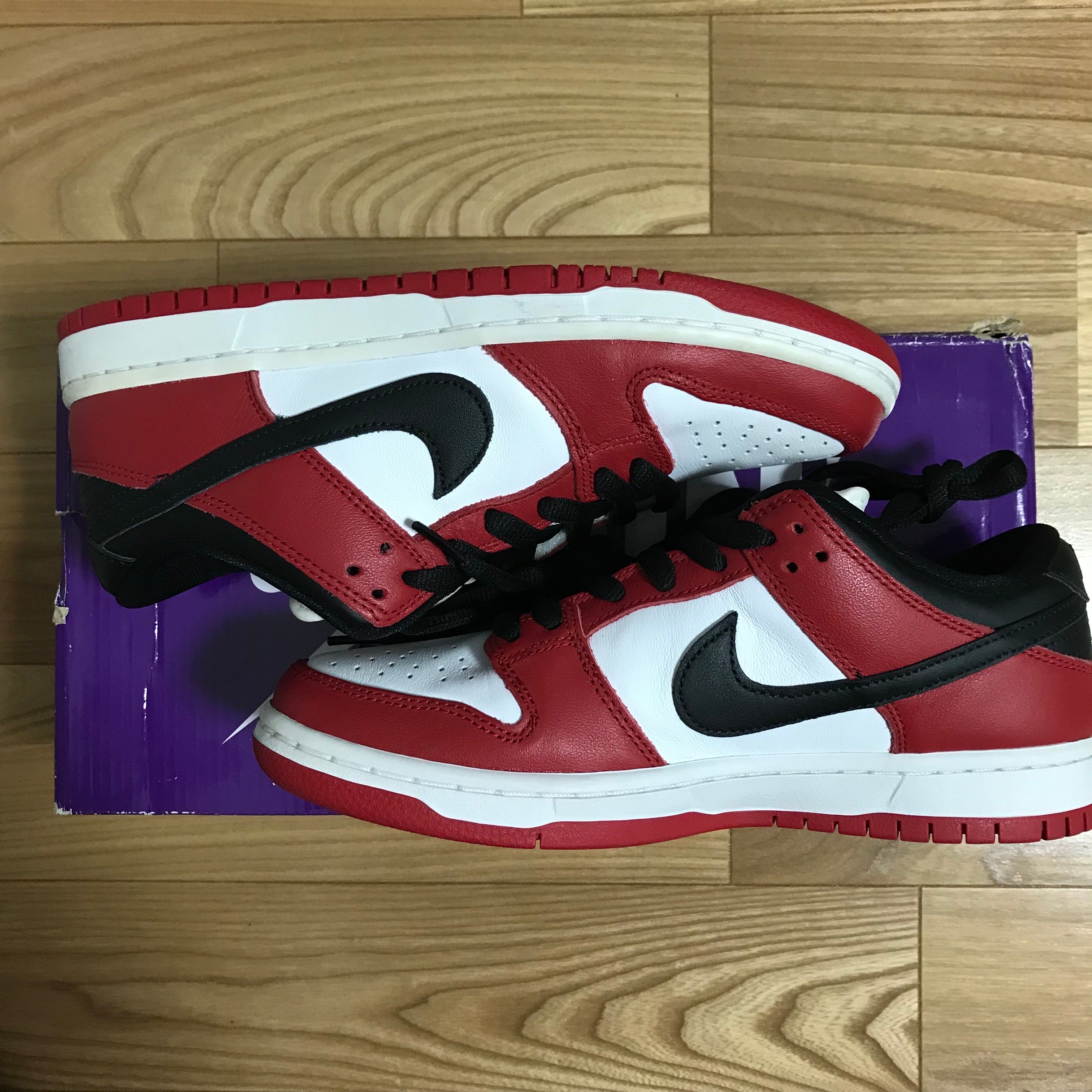 Nike SB Dunk Low Pro "J-Pack Chicago/Varsity Red and White"