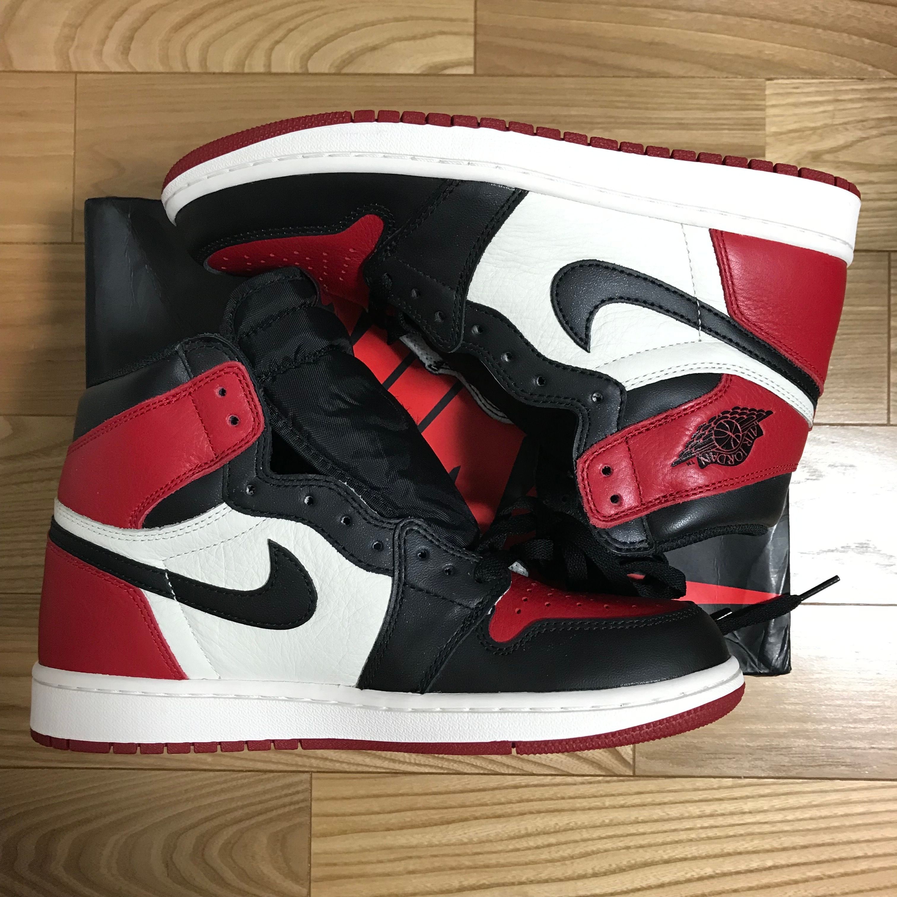 Nike Air Jordan 1 Retro High OG "Bred Toe"
