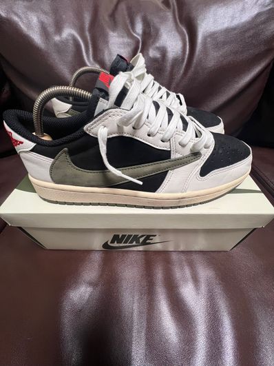Travis Scott × Nike Women's Air Jordan 1 Low OG "Medium Olive"