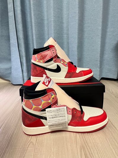 Spider-Man × Nike Air Jordan 1 Retro High OG SP "Spider-Man: Across the Spider-Verse/University Red"